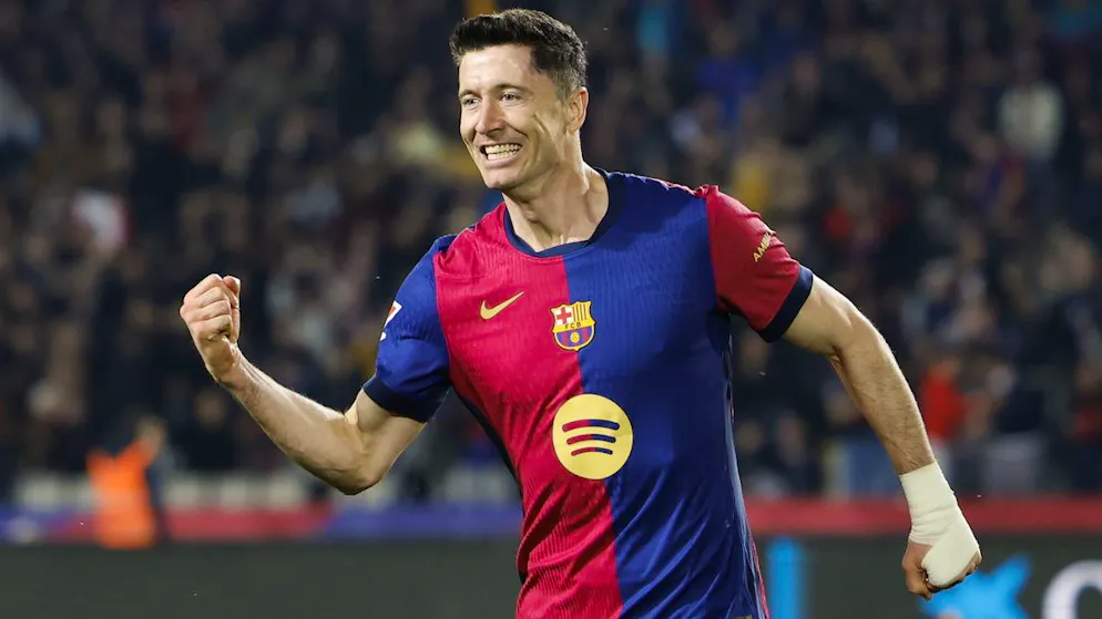 Sovereign leader. Barça beat Osasuna to move three points clear of Real Madrid