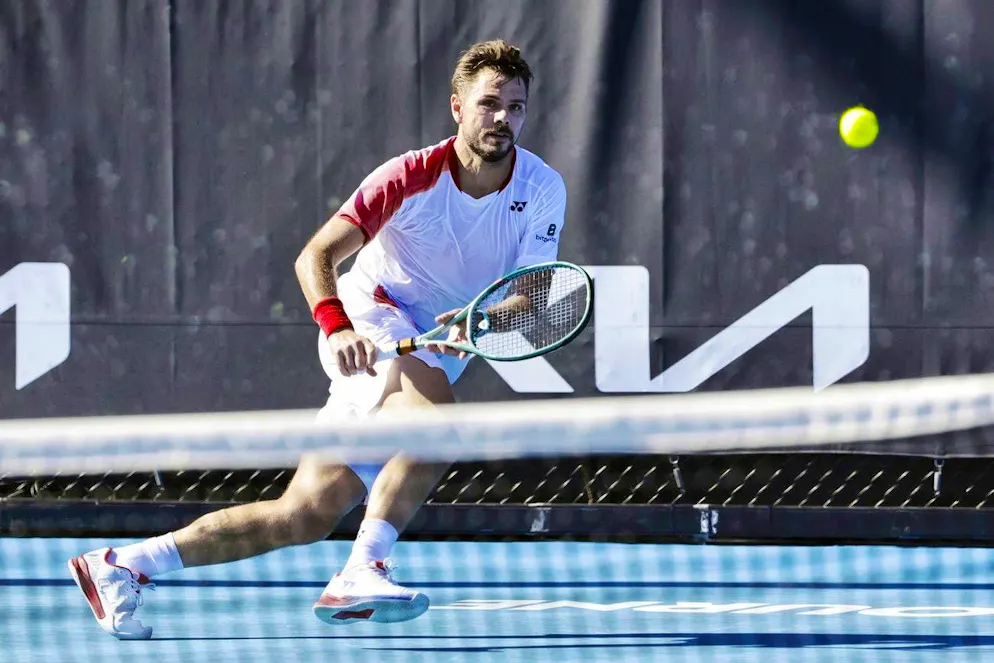 On January 14, 2025, Stan Wawrinka met Lorenzo Sonego in the first round of the Australian Open. 