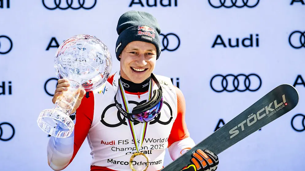 Marco Odermatt verdiente dank seinen acht Siegen und neun weiteren Podestplätzen im Weltcup-Winter 2024/25 rund 725'000 Franken an Preisgeld