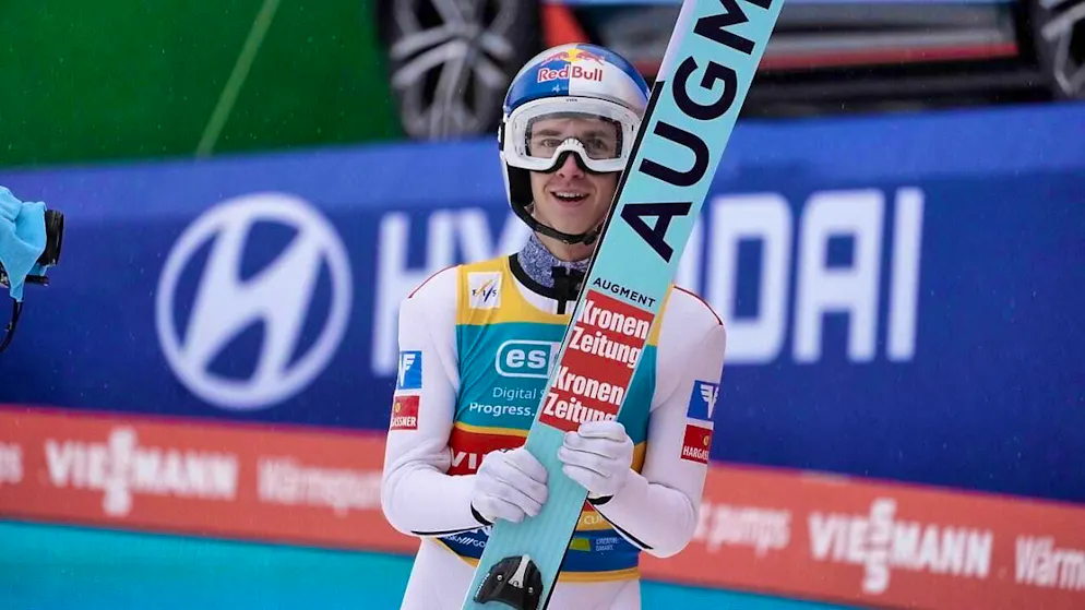 Daniel Tschofenig is overall World Cup winner for the first time