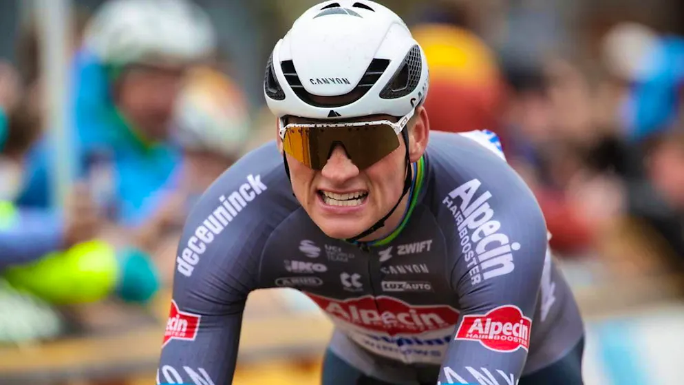 Mathieu van der Poel was once again in a class of his own in the E3 Classic
