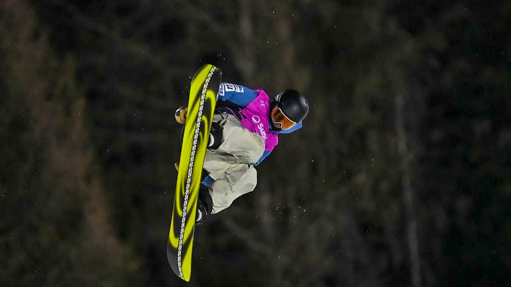 The new snowboard big air world champion: Ryoma Kimata