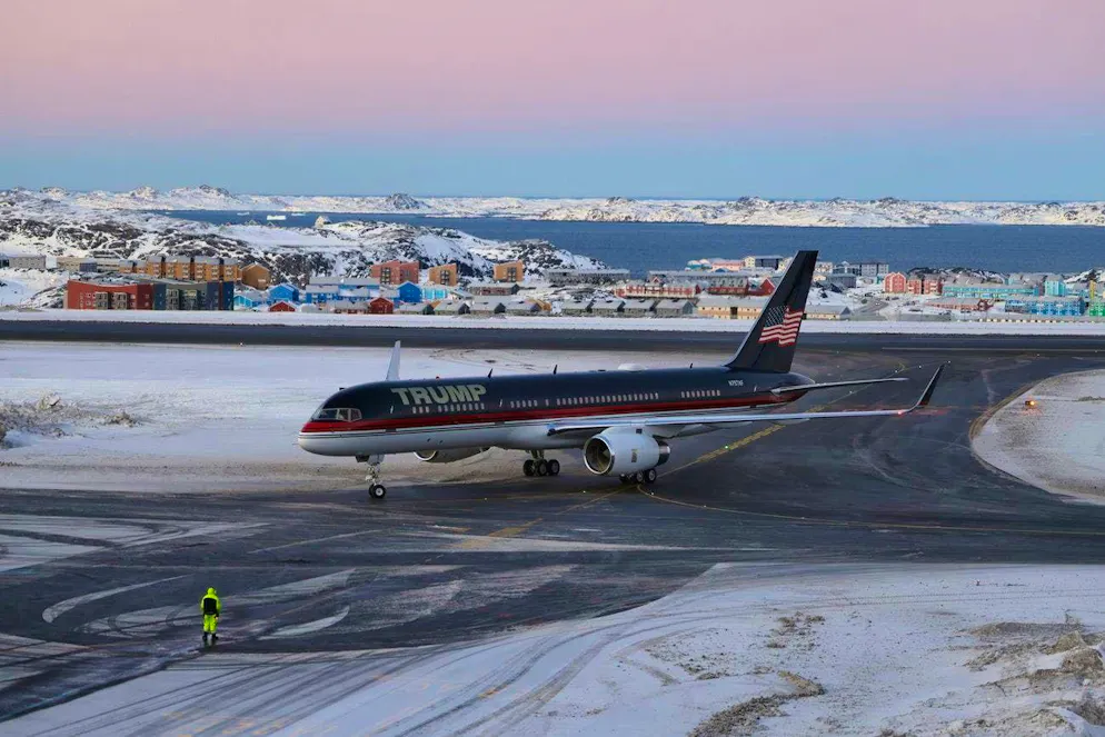 Trump on Greenland: the US President is still sending his son Donald Trump Jr and his Vice President. But he won't be leaving the island any time soon. It offers too much for that.