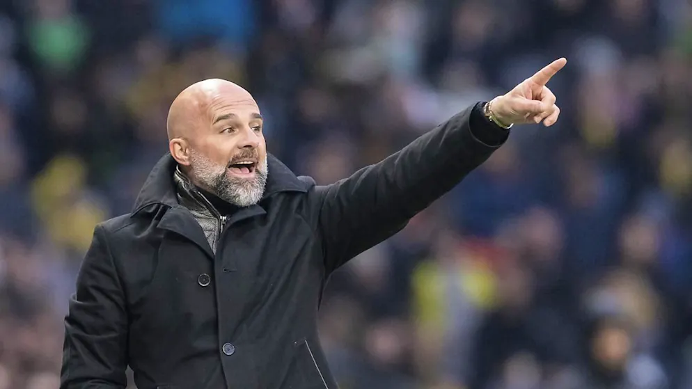 YB-Trainer Giorgio Contini zeigt an, wohin es in der Tabelle gehen soll