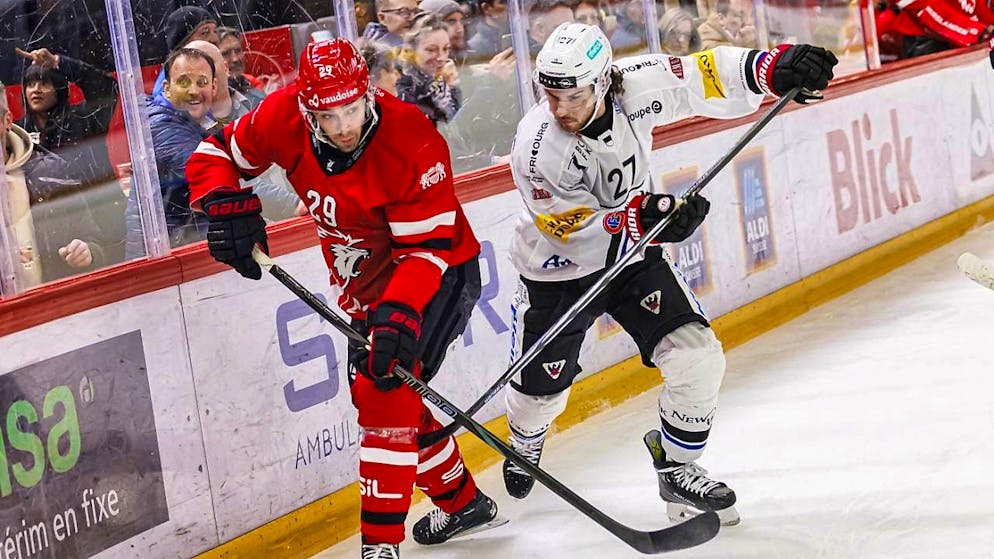 Champions against record champions and a duel of the titleless - Gallery. Lausanne against Fribourg-Gottéron, this duel already took place a year ago in the semi-finals