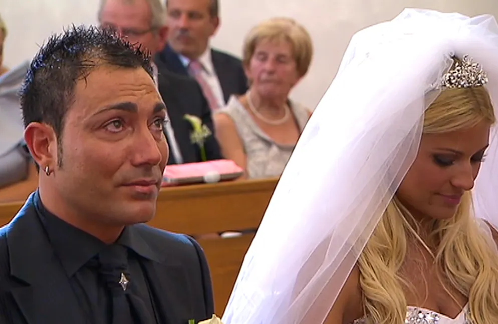 Bei intimsten Momenten hautnah dabei : «G&G» bei der Hochzeit von Christa Rigozzi.