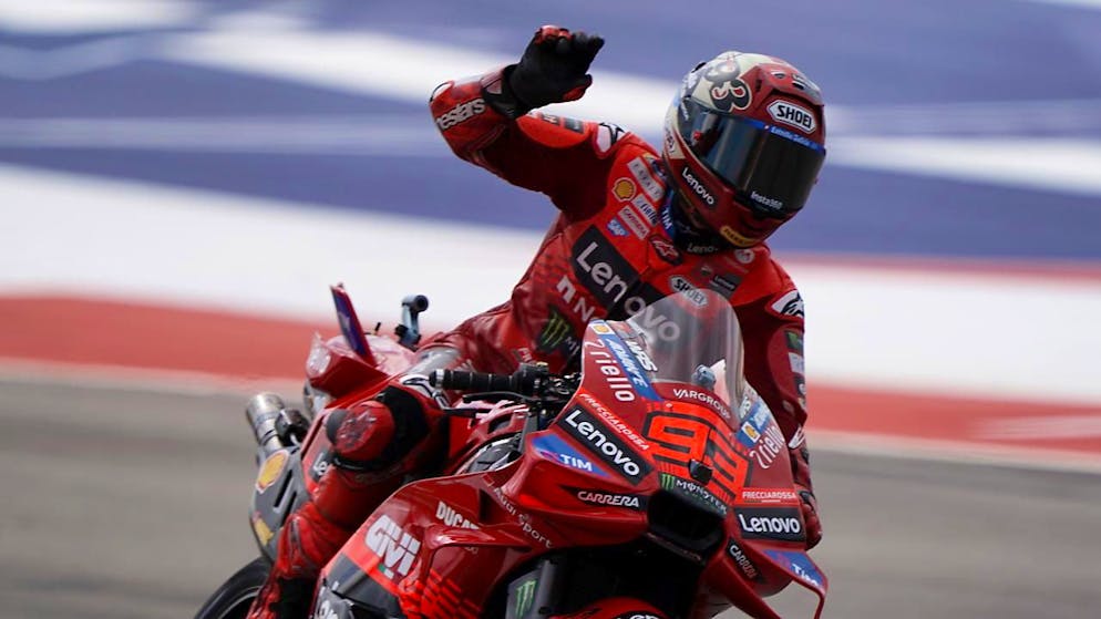 Derzeit nicht zu stoppen; Marc Marquez auf Ducati.
