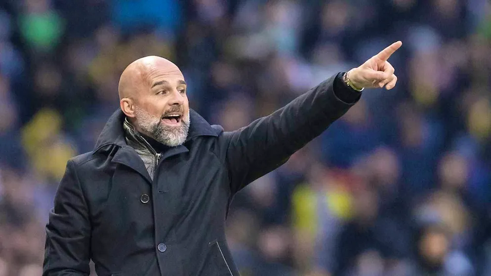 YB coach Giorgio Contini shows where he wants to go in the table