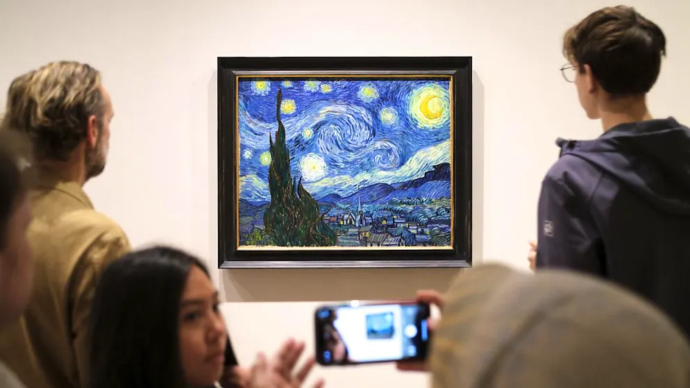 Das Museum of Modern Art in New York beherbergt unter anderem "Sternennacht" von Vincent van Gogh. (Archivbild)