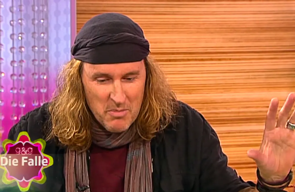 Rückblick auf einen lustigen  «G&G»-Moment: Krokus-Musiker Chris von Rohr wird in Veralberungs-Format «Die Falle» als Gründer der deutschen Rock-Band Scorpions bezeichnet.