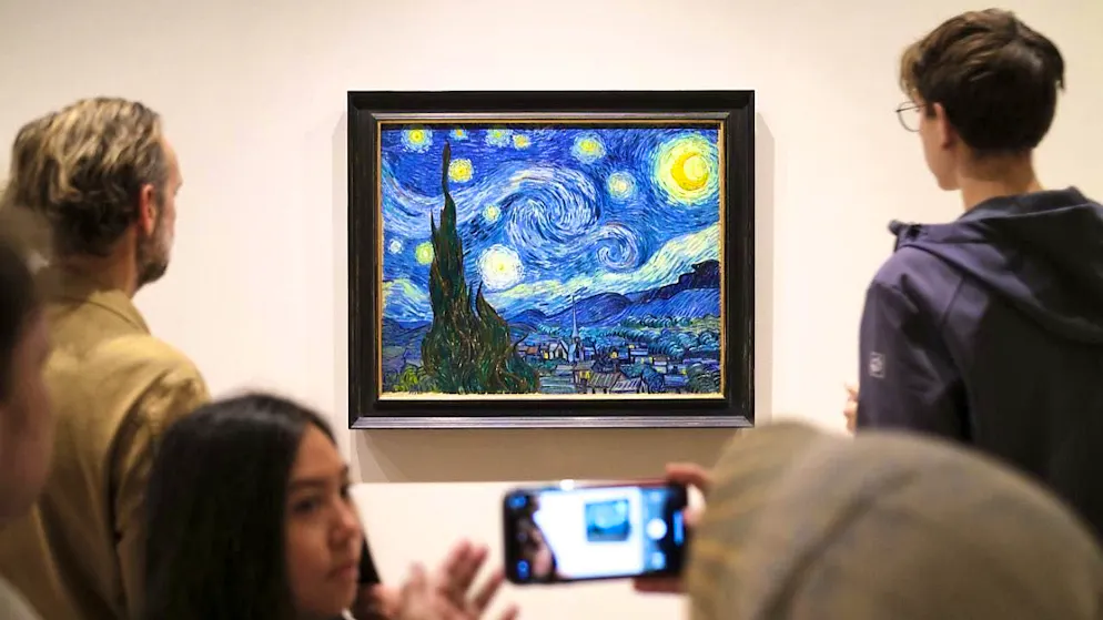 The Museum of Modern Art in New York houses, among other things, "Starry Night" by Vincent van Gogh. (archive picture)