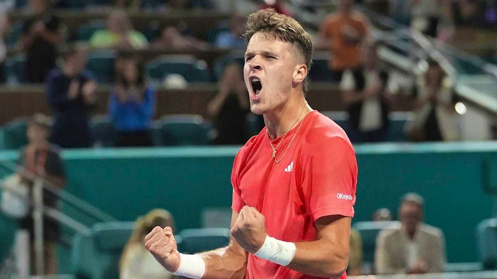 Serving and nerves of steel: Czech Jakub Mensik is the big surprise at the Masters 1000 tournament in Miami