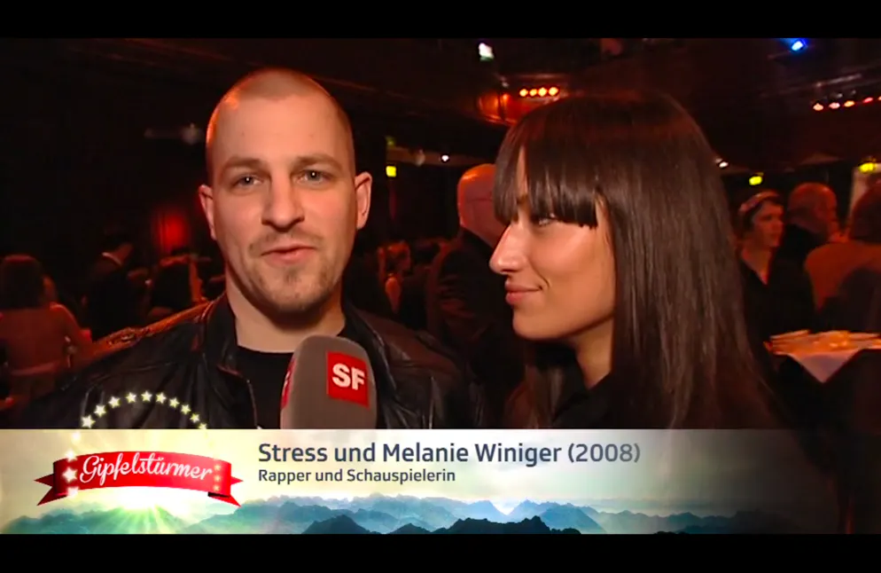 Nicht jedes Wort auf die Goldwaage gelegt: Stress prahlt auf SRF mit seinem Gemach.