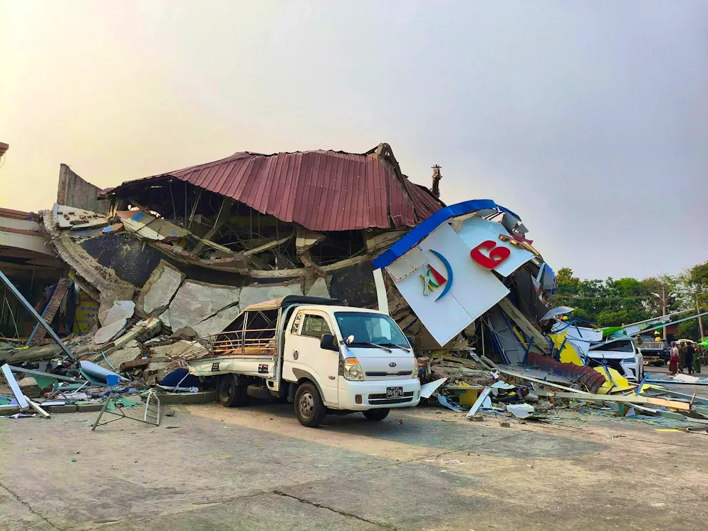 More than 1000 confirmed dead after earthquake in Myanmar. The earthquake hit the civil war-torn country hard.