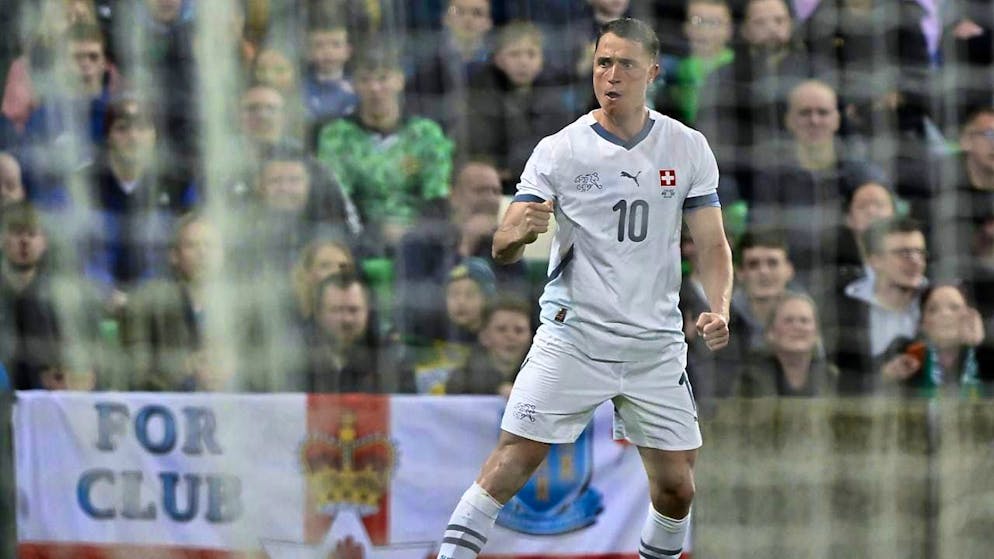 Vincent Sierro also scored for the Swiss national team against Northern Ireland last week