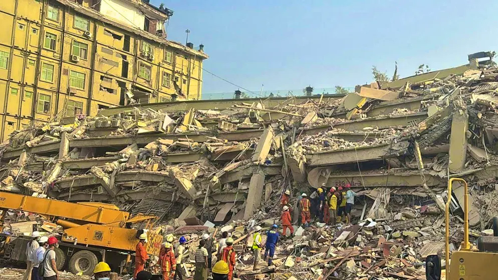 WHO has declared the highest emergency level after severe earthquakes in Myanmar. (archive picture)