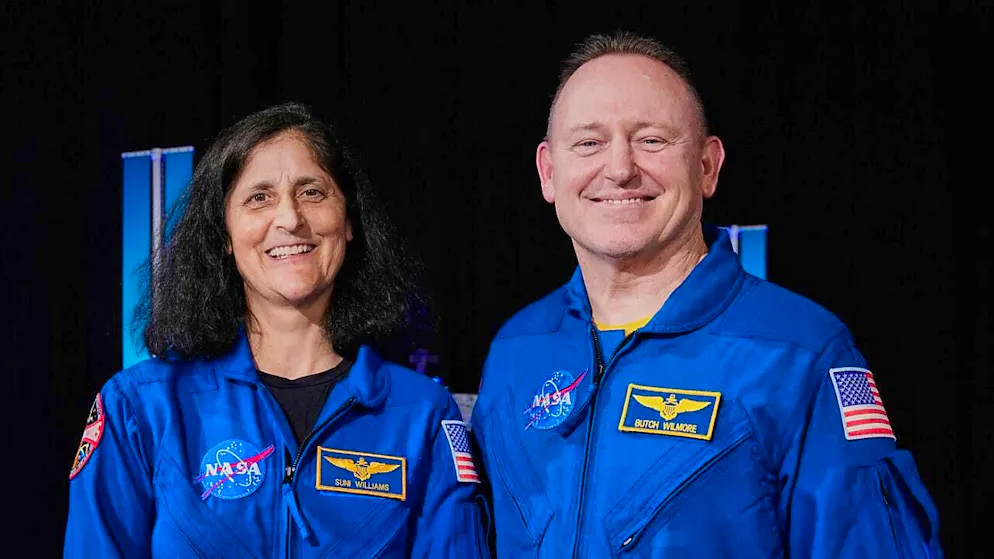 Astronauts stranded on ISS would launch again (archive image)