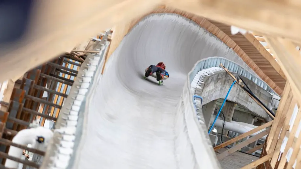 «Lake Placid wäre der Anfang vom Ende gewesen» - Gallery. Erste Tests geglückt: Die Rodler, Bob- und Skeletonfahrer konnten erstmals die neue Olympiabahn in Cortina d'Ampezzo befahren