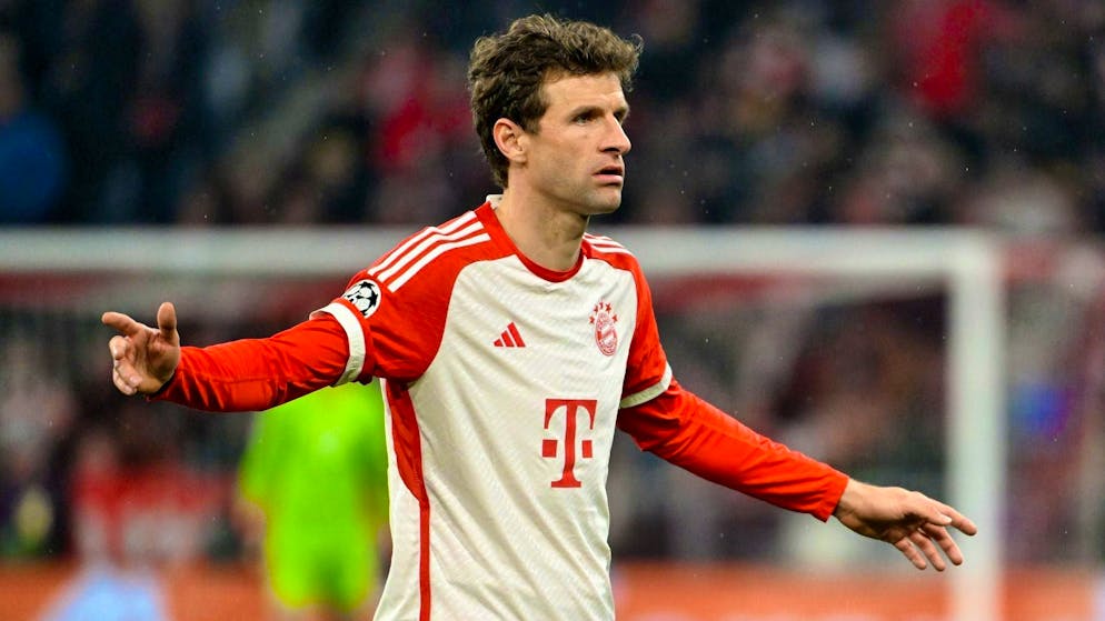 A wild card instead of a regular: in 23 Bundesliga appearances, Thomas Müller only made eight appearances in the starting eleven.