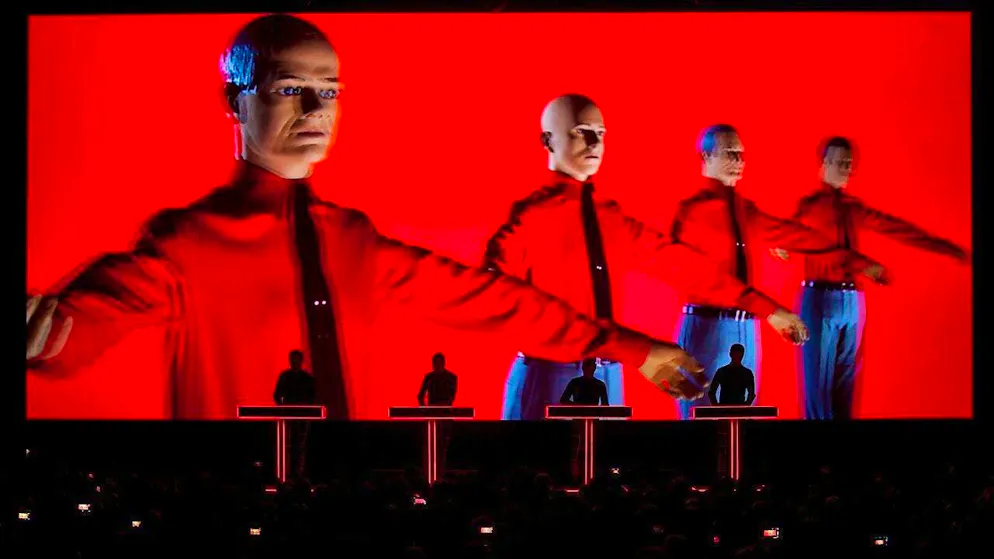 Kraftwerk at a concert at the Montreux Jazz Festival in 2013. Now the band is coming to Bern at the end of 2025 for an audiovisual concert. (archive image)