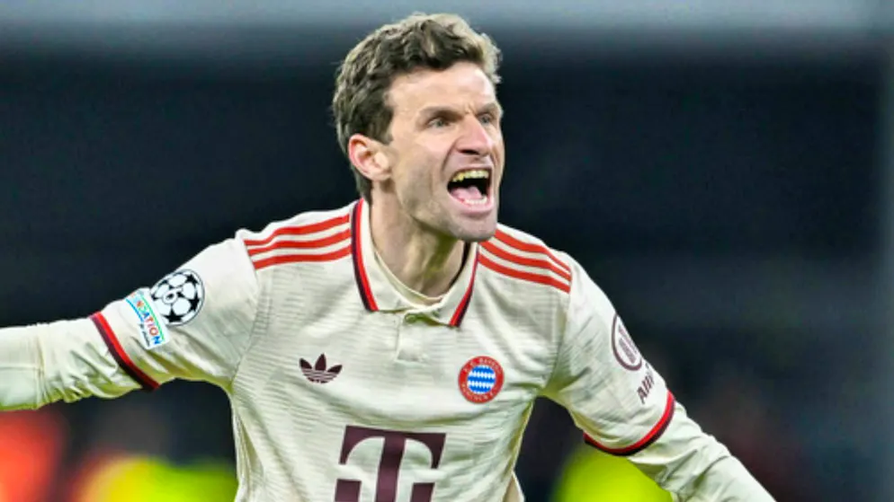 Thomas Müller has been with Bayern Munich since 2000. He played his first professional game in the 2008/09 season.
