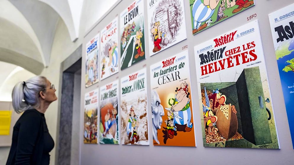 Des reproductions des albums d'Asterix seront à découvrir à l'occasion de l'exposition organisée au Château de Saint-Maurice.