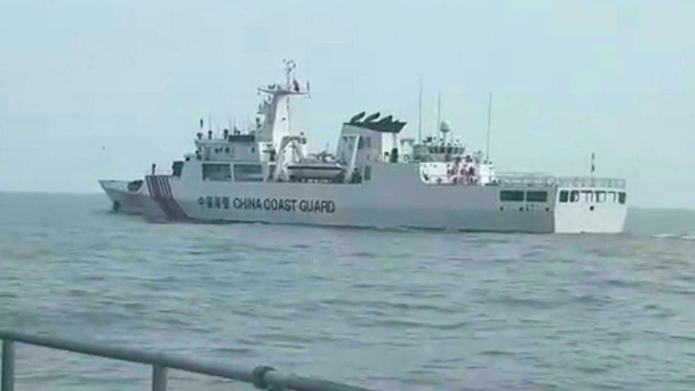 Le manovre cinesi nello Stretto di Taiwan (foto d'archivio)