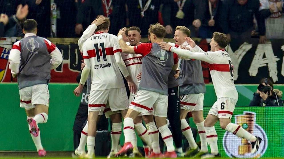 Stuttgart will play the cup final against Arminia Bielefeld in Berlin on May 24.