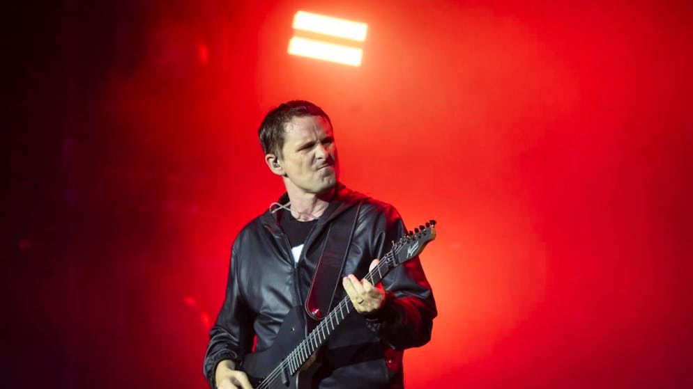 Il frontman dei Muse Matthew Bellamy.