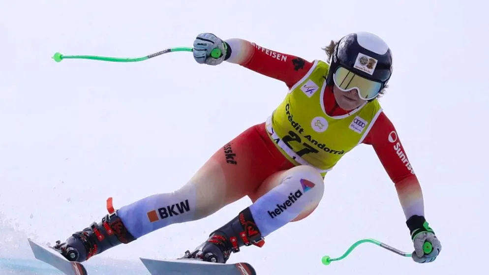Stefanie Grob is Swiss downhill champion