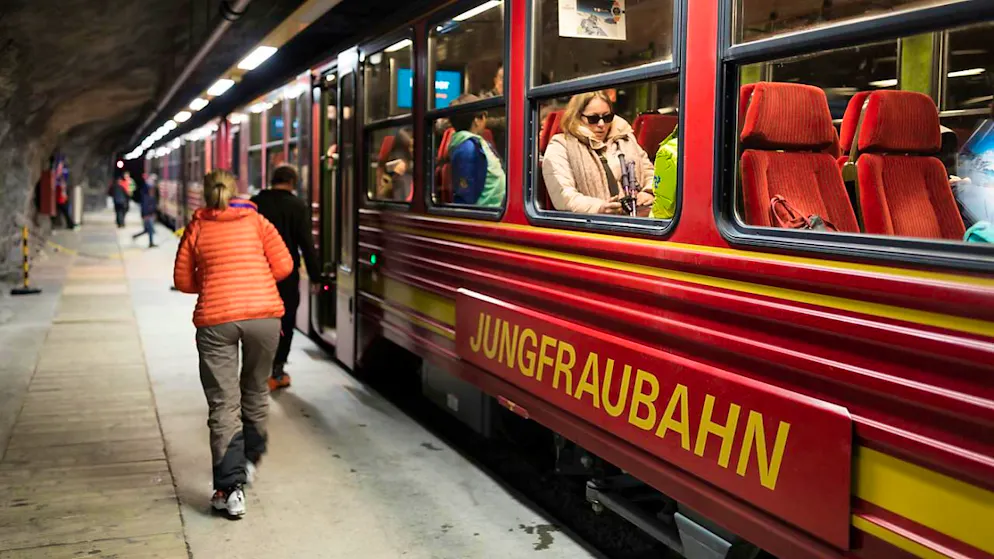 Les revenus de Jungfrauhahn ont certes augmenté de 6% à 294,7 millions de francs en 2024, mais les charges se sont envolées de 15,6% à 160,4 millions (archives).