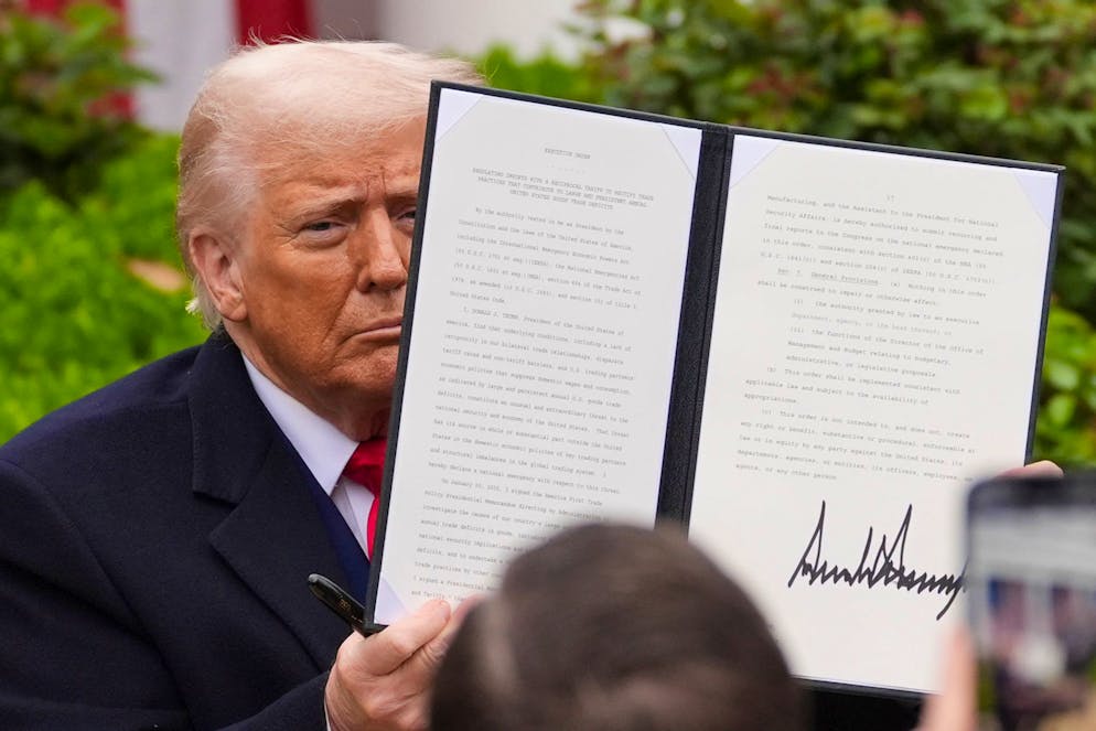 Das oberste Gericht in den USA entscheidet über die Rechtmässigkeit der Zölle von US-Präsident Donald Trump.