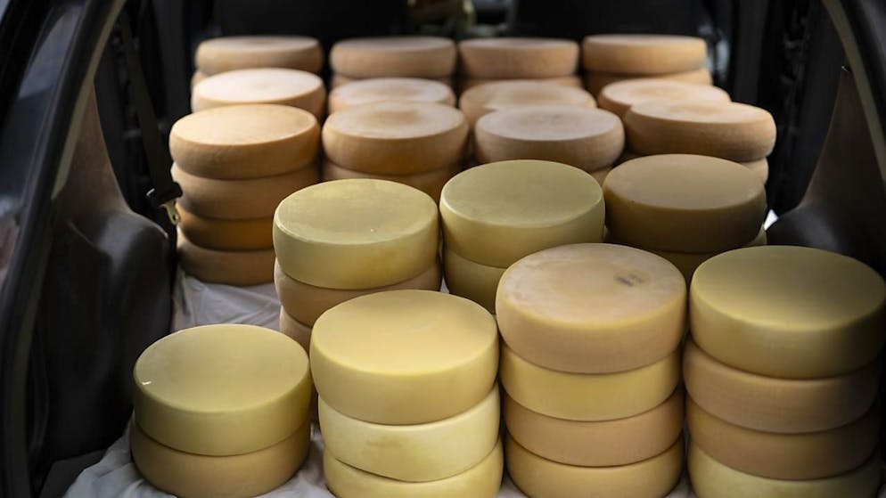 Gruyère & Co on a trembling course. Trump tariffs threaten Swiss cheese - and one in particular