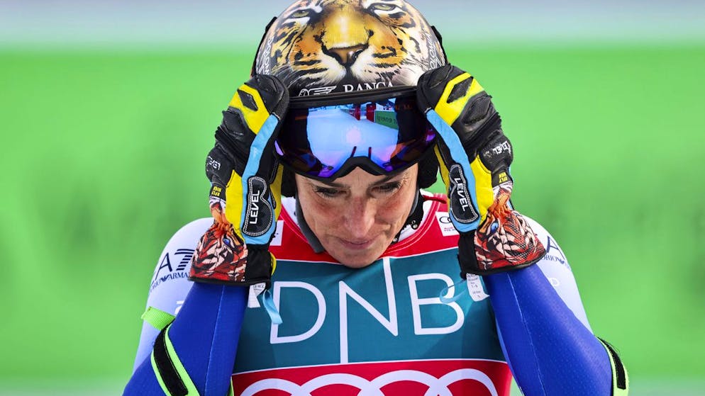 Sa terrible chute en vidéo. Le verdict est tombé : Federica Brignone souffre de fractures à la jambe