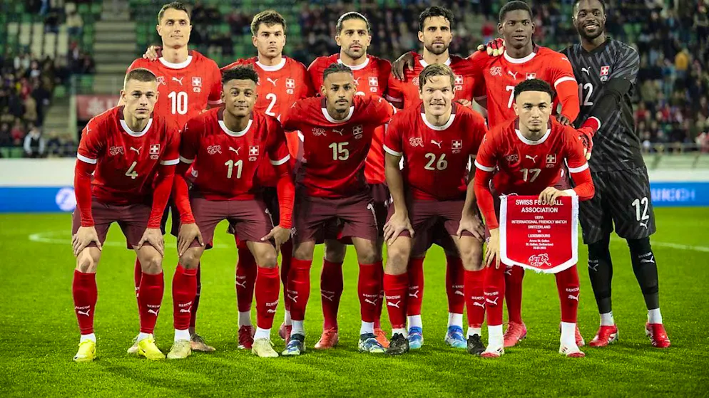 The Swiss national team remains in 20th place in the FIFA rankings after the 3:1 home win over Luxembourg