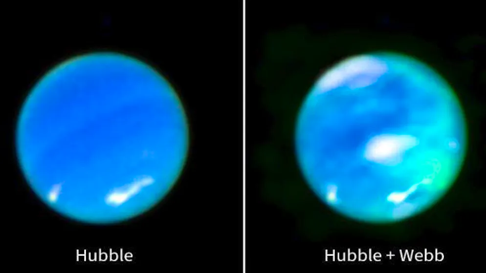 James Webb telescope uncovers sensation. There are auroras on Neptune