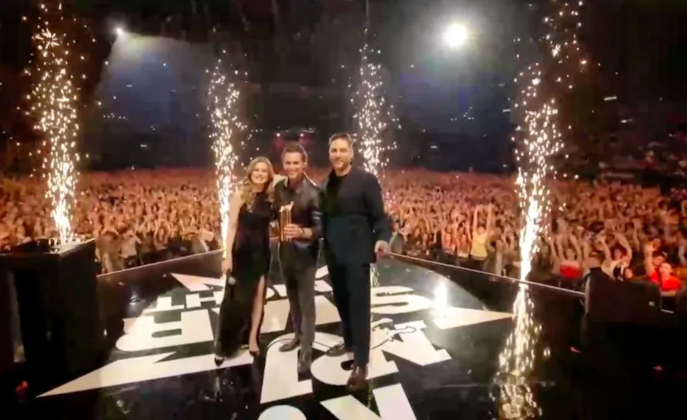 Bastian Baker wins the Energy Music Award.
