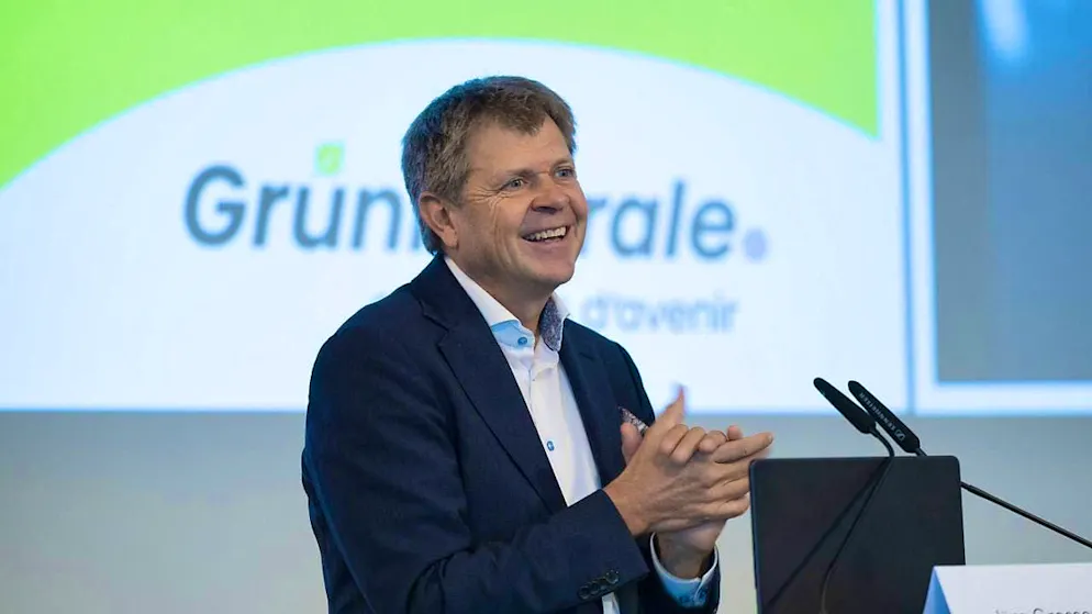 Jürg Grossen criticized the Federal Council in his speech at the delegates' meeting. (Archivbid)