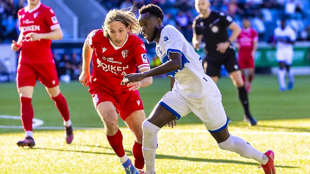 Lausanne keeps the pressure on in the battle for the Championship Group places with a last-minute win against Sion