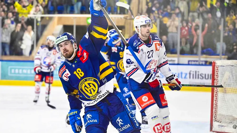 So far, the home team has always cheered in this semi-final series between the ZSC Lions and HC Davos