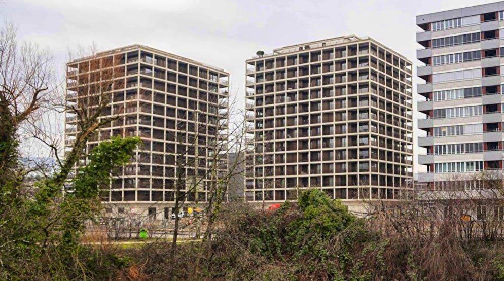 At the center of local discussions: the Max Towers in Aesch BL.