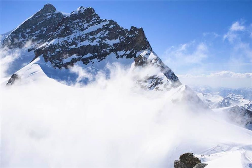 Scendevano in cordata dalla vetta della Jungfrau