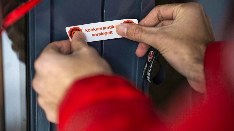 When the bankruptcy proceedings begin, the damage has already been done. Bankruptcy fraud costs companies, private individuals and the general public billions every year (symbolic image).