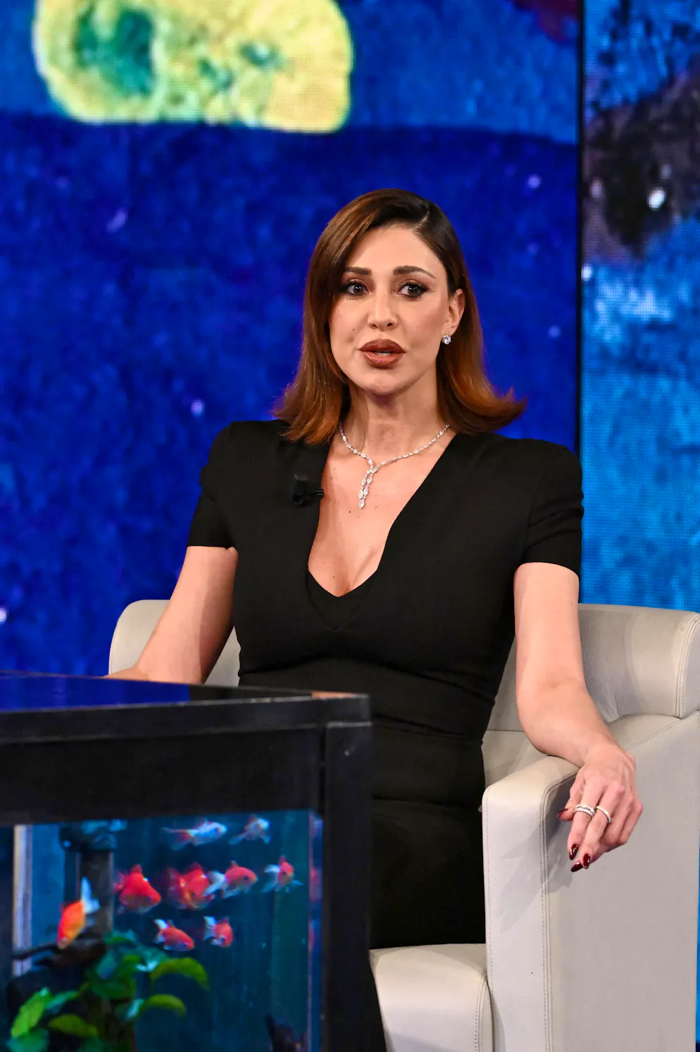 La showgirl Belen Rodriguez (foto d'archivio).