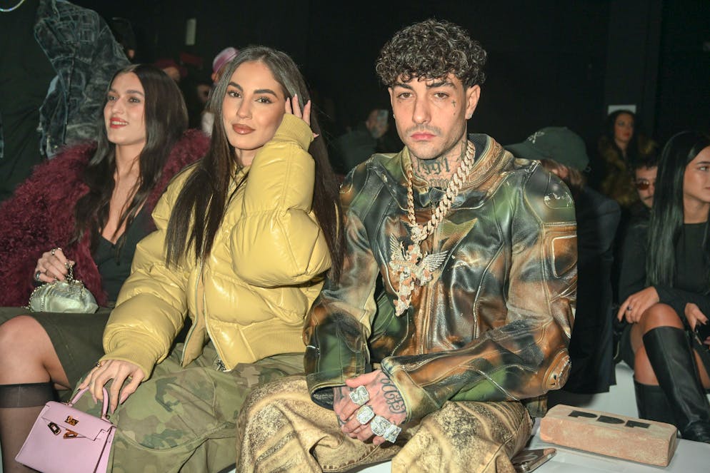 Giulia De Lellis e Tony Effe (foto d'archivio).