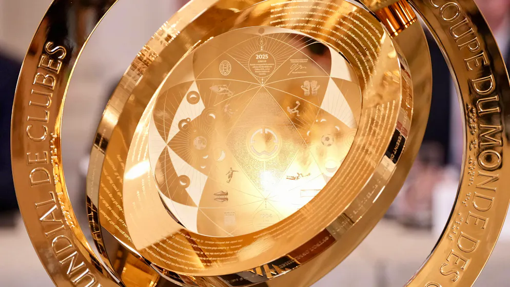 La Coupe du monde des clubs, dont ici le trophée, se déroulera cet été aux Etats-Unis.