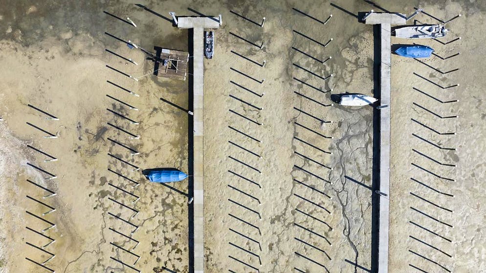 Livello da record per il Lago Bodanico. (Immagine d'archivio del 2 aprile)