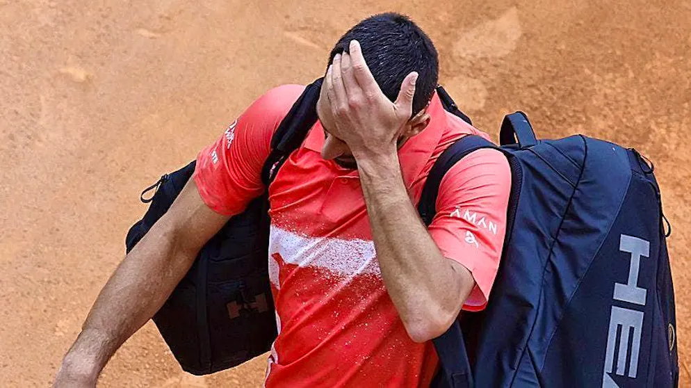 Another disappointment: Novak Djokovic leaves the court as the loser in Monte Carlo