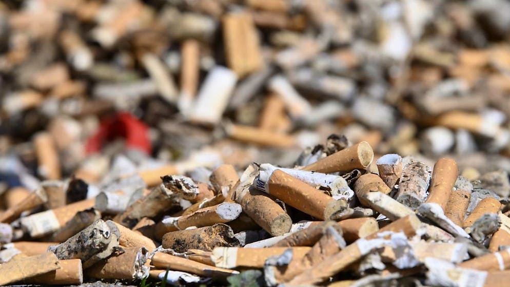 Über eine halbe Million Zigarettenstummel konnten eingesammelt werden. (Archivbild)