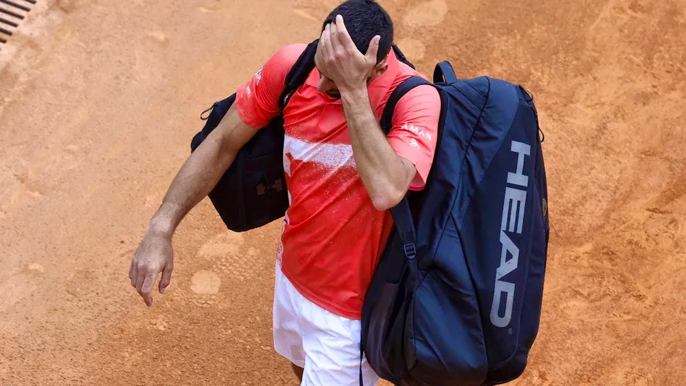 Novak Djokovic fallisce nel turno iniziale a Monte Carlo.